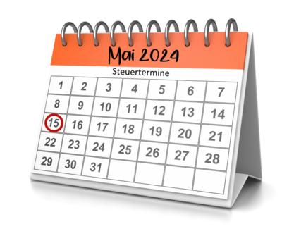 Kalender für Monat Mai 2024