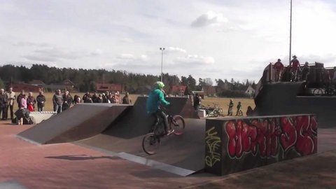 Einweihung der BMX- und Skaterbahn in Meißendorf